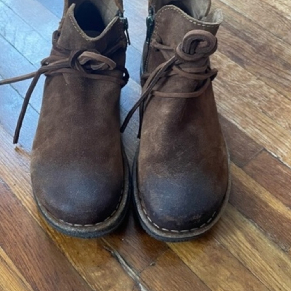 Womens BORN TARKLIN Leather Boots